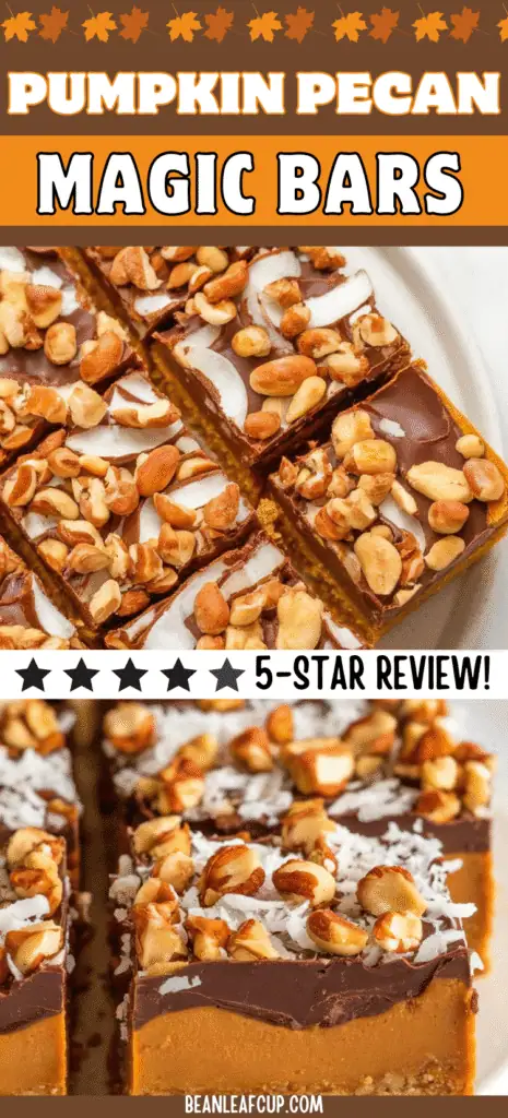 Pumpkin Pecan Magic Bars
