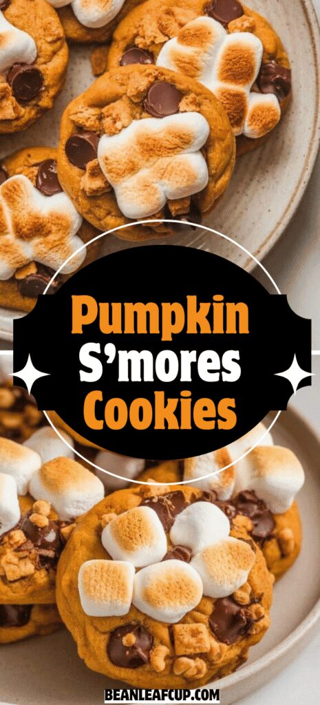Pumpkin S’mores Cookies