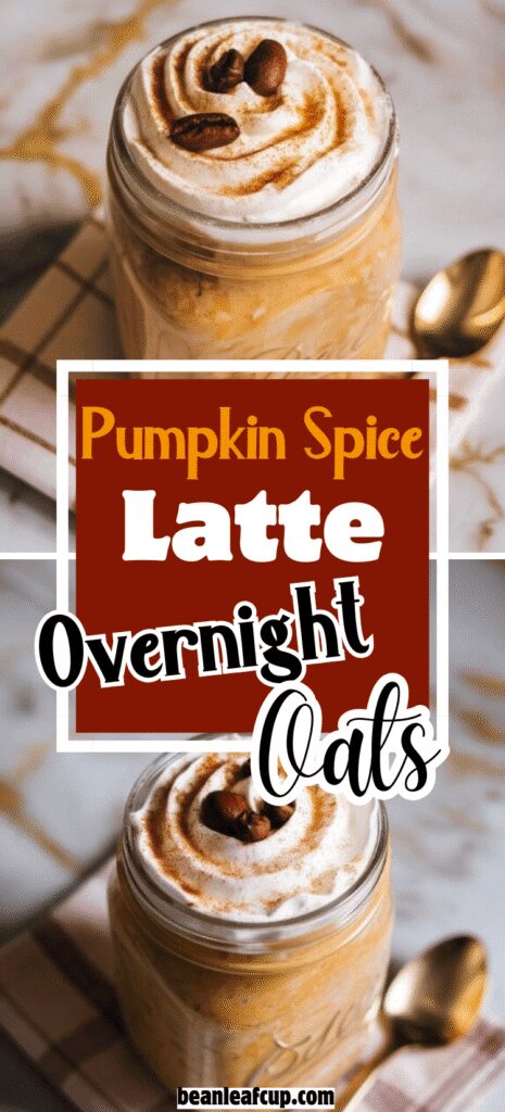Pumpkin Spice Latte Overnight Oats