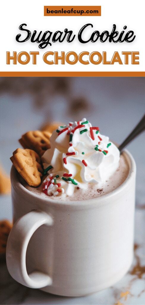 Sugar Cookie Hot Chocolate