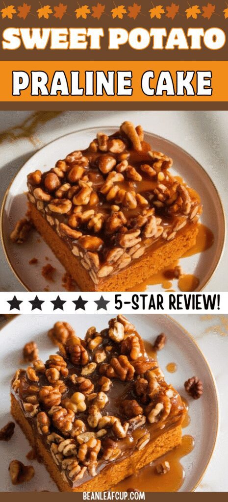 Sweet Potato Praline Cake