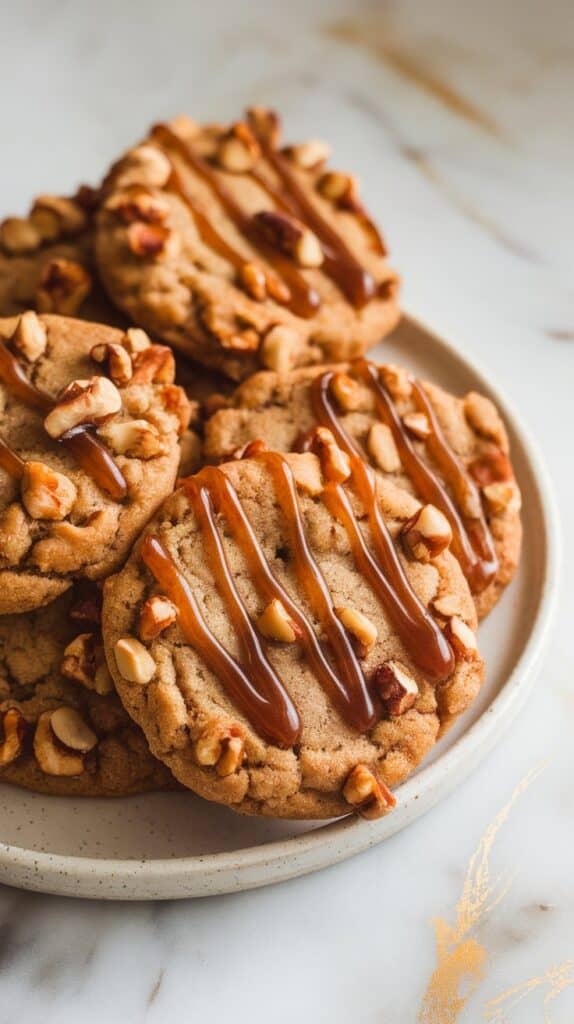 Brown Butter Maple Pecan Cookies