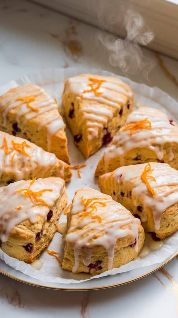 Cranberry Orange Scones