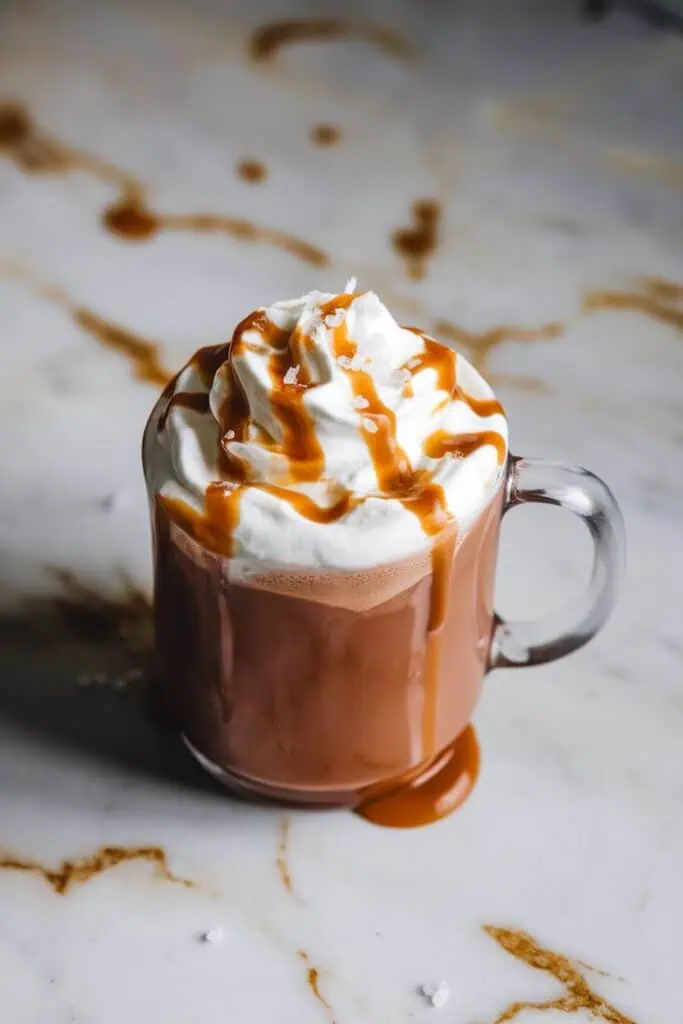 Salted Caramel Hot Chocolate