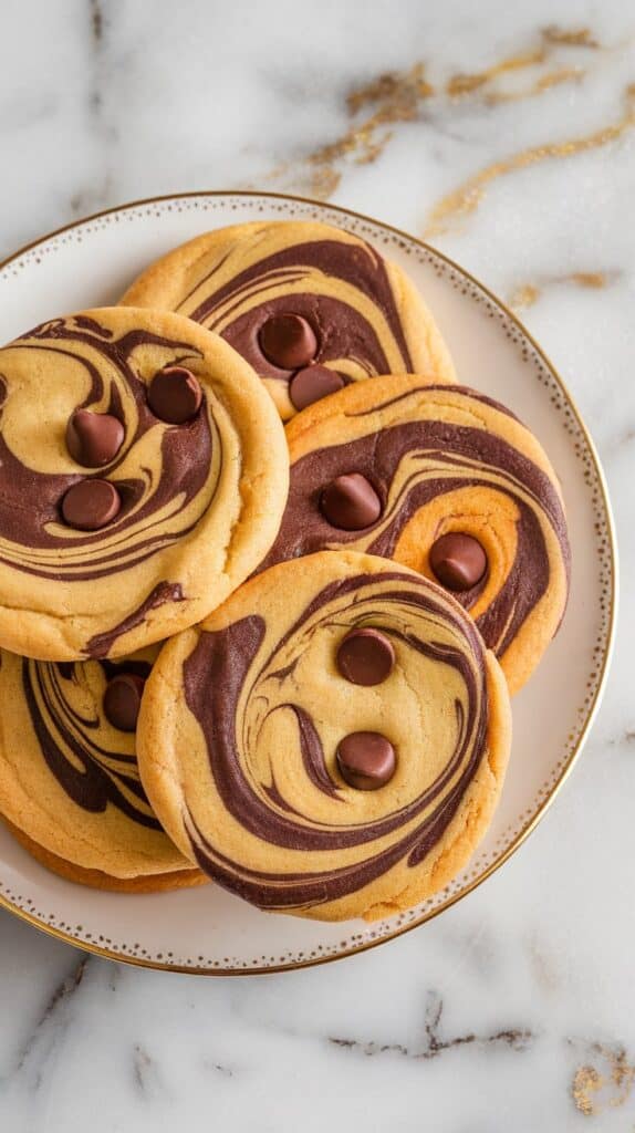 Harvest Marble Chocolate Chip Cookies