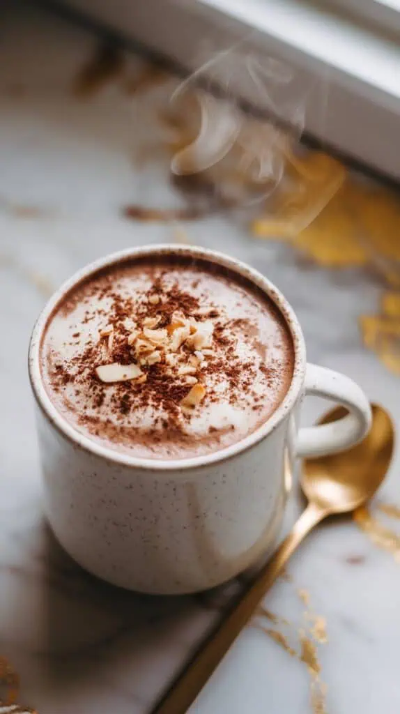 Almond Coconut Hot Chocolate