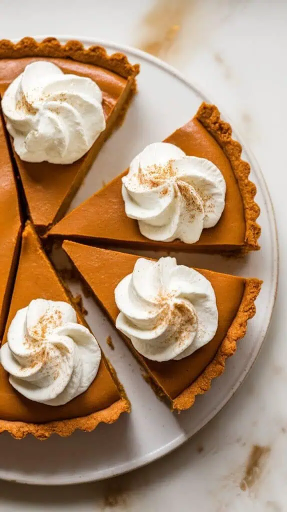 Gingerbread Pumpkin Tart