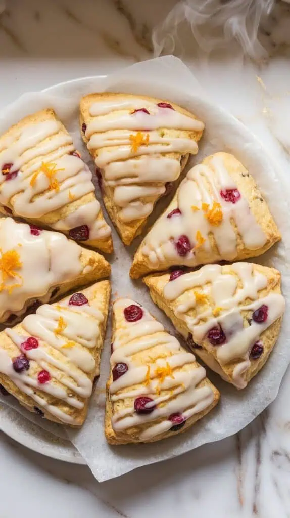 Cranberry Orange Scones