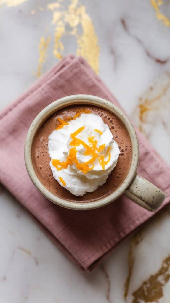 Orange Zest Hot Chocolate