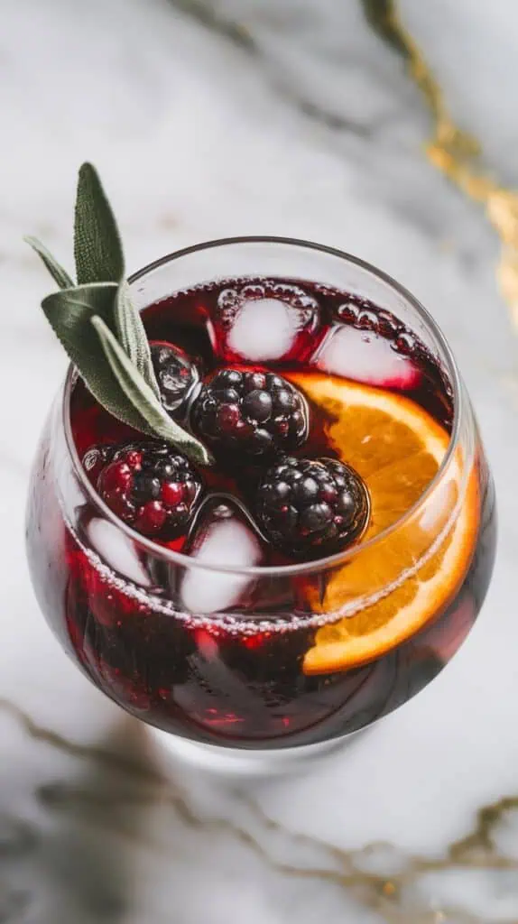 Blackberry Sage Red Sangria