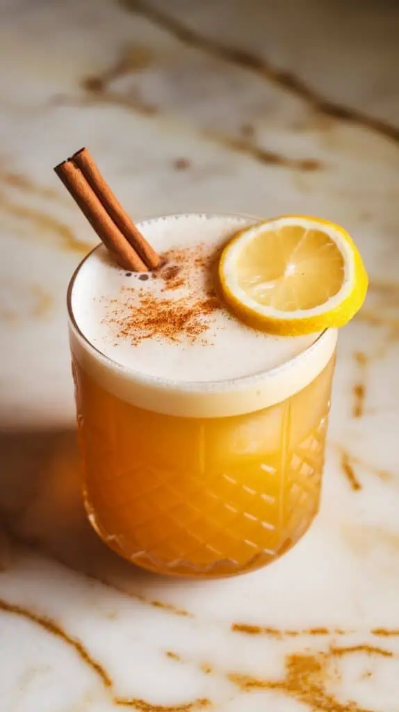 Pumpkin Whiskey Sour