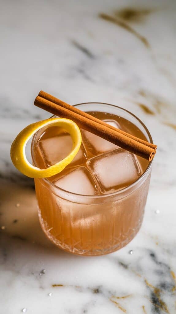 Cinnamon Maple Whiskey Sour
