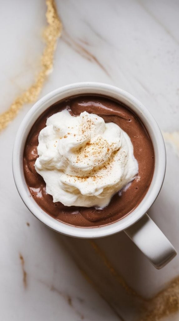 Eggnog Hot Chocolate