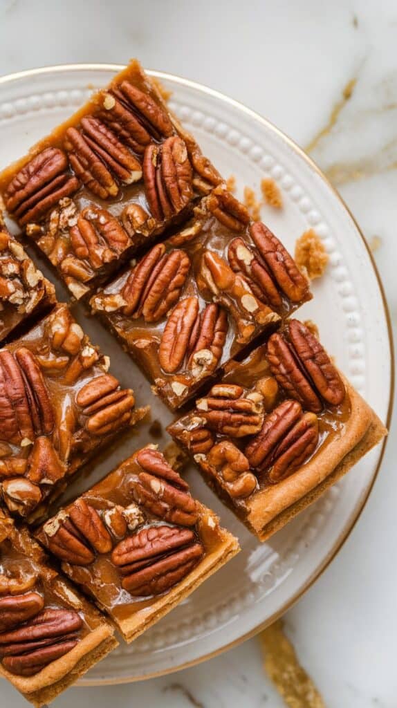 Maple Pecan Pie Bars