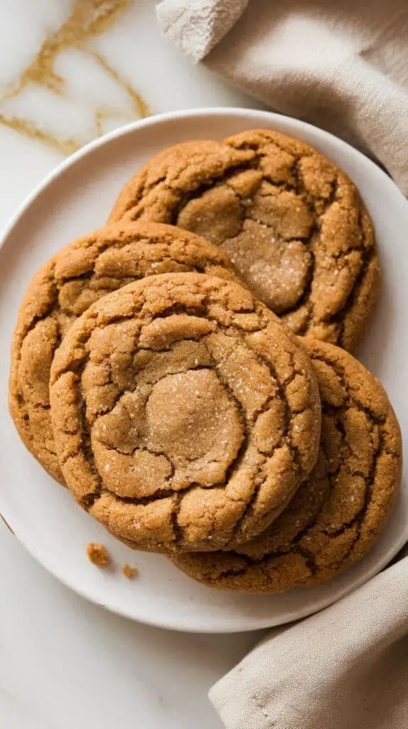 Sourdough Molasses Spice Cookies
