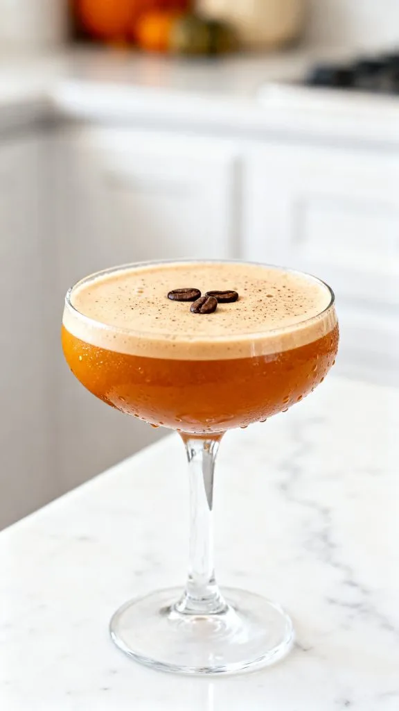 Pumpkin Spice Espresso Martini