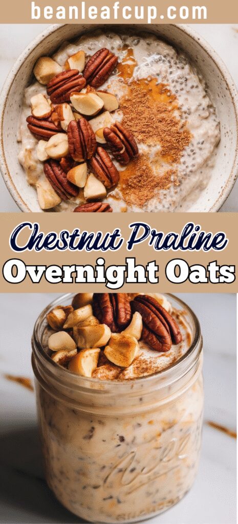 Chestnut Praline Overnight Oats