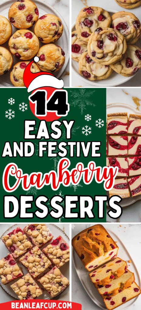 Cranberry Desserts 1