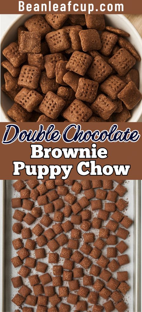 Double Chocolate Brownie Puppy Chow