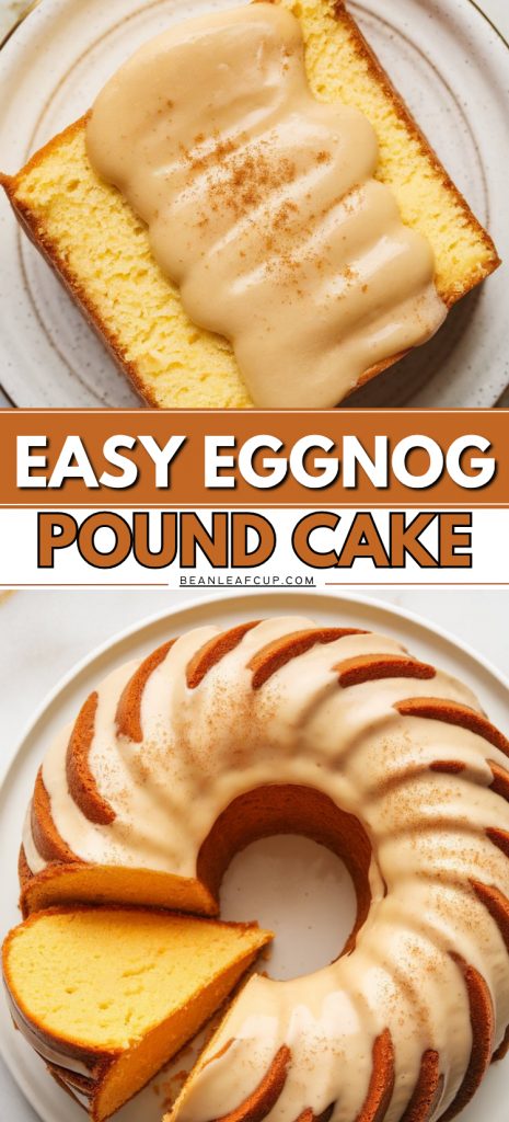 Eggnog Pound Cake