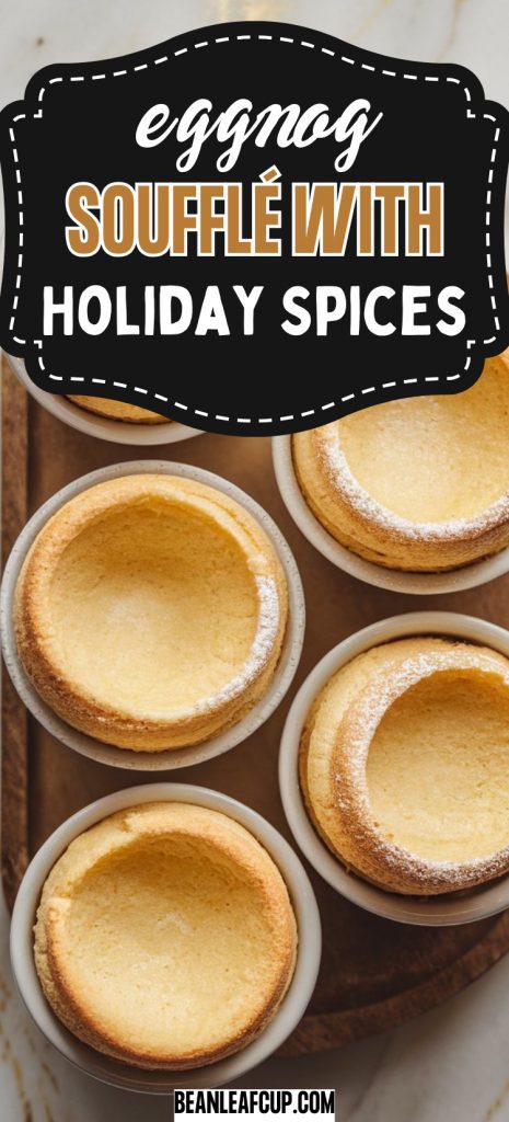 Eggnog Soufflé with Holiday Spices