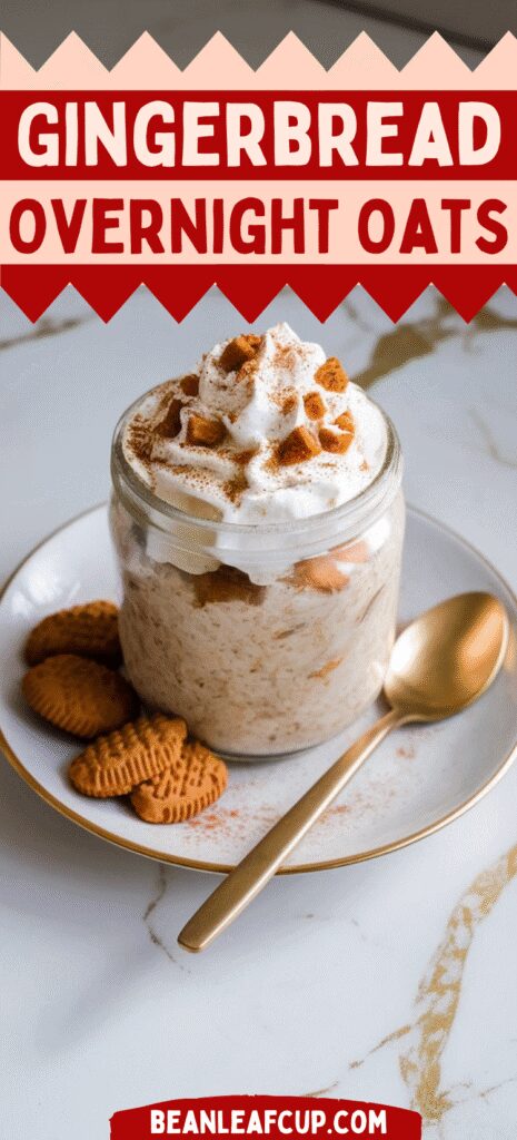 Gingerbread Overnight Oats
