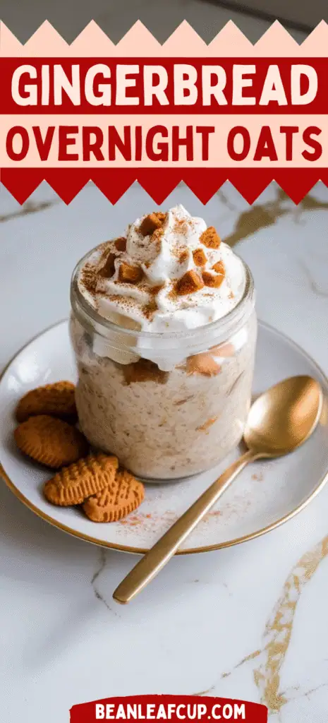 Gingerbread Overnight Oats