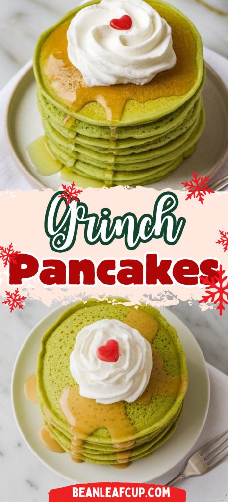 Grinch Pancakes