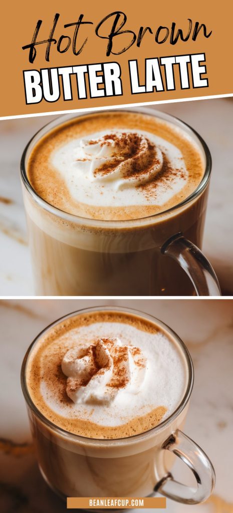 Hot Brown Butter Latte