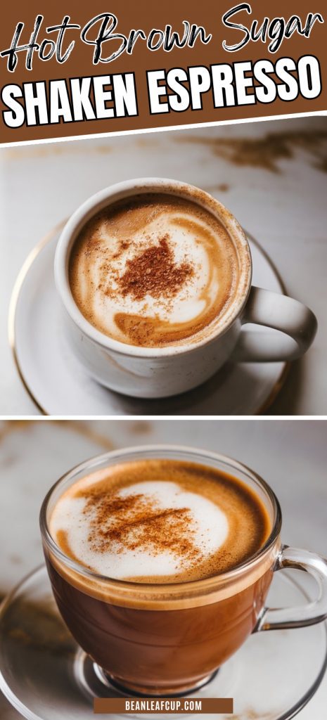 Hot Brown Sugar Shaken Espresso