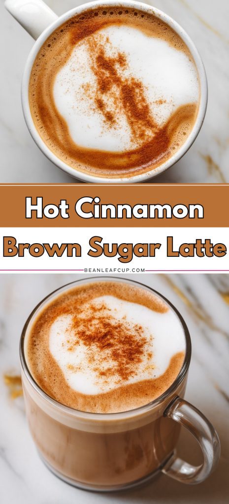 Hot Cinnamon Brown Sugar Latte