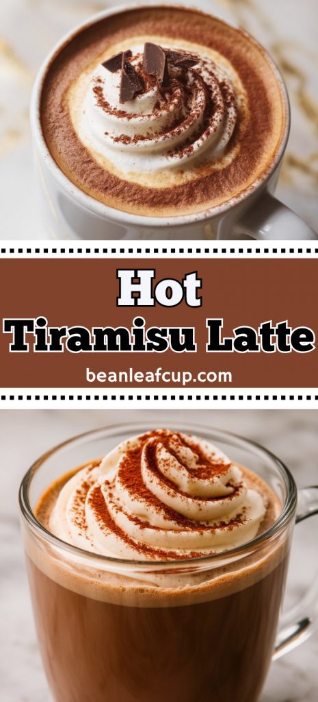 Hot Tiramisu Latte