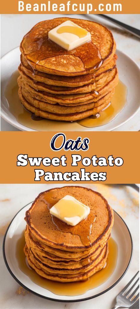 Oats Sweet Potato Pancakes