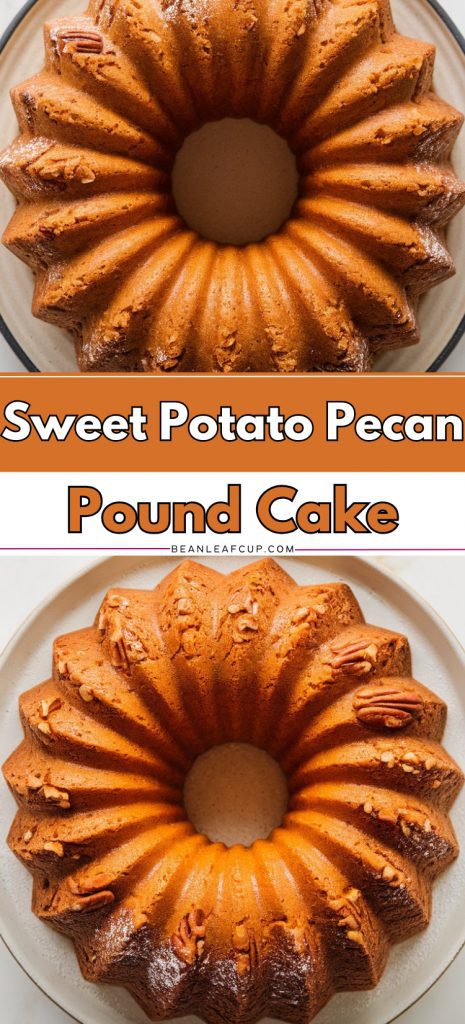 Potato Pecan Pound Cake