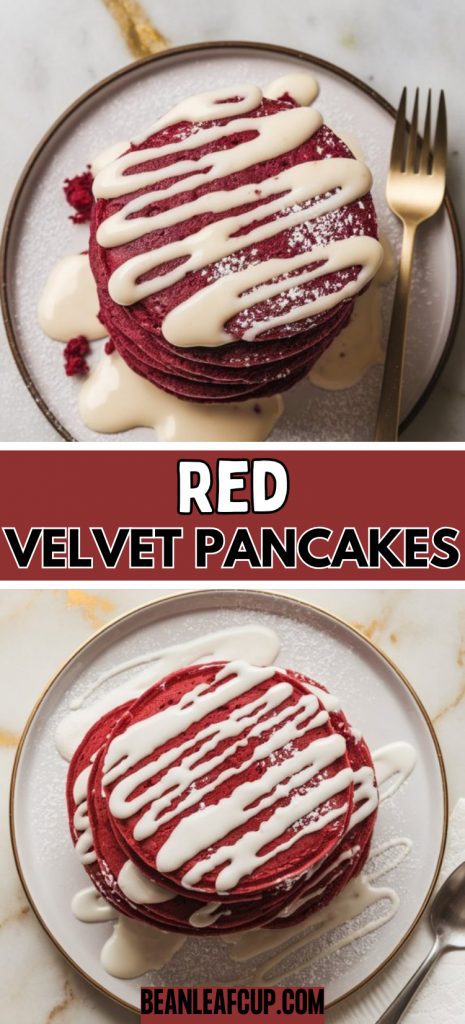 Red Velvet Pancakes