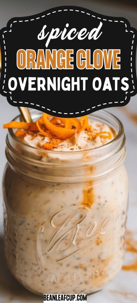 Spiced Orange Clove Overnight Oats