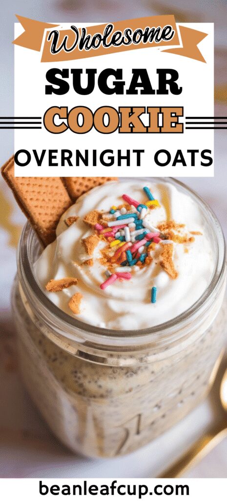 Sugar Cookie Overnight Oats