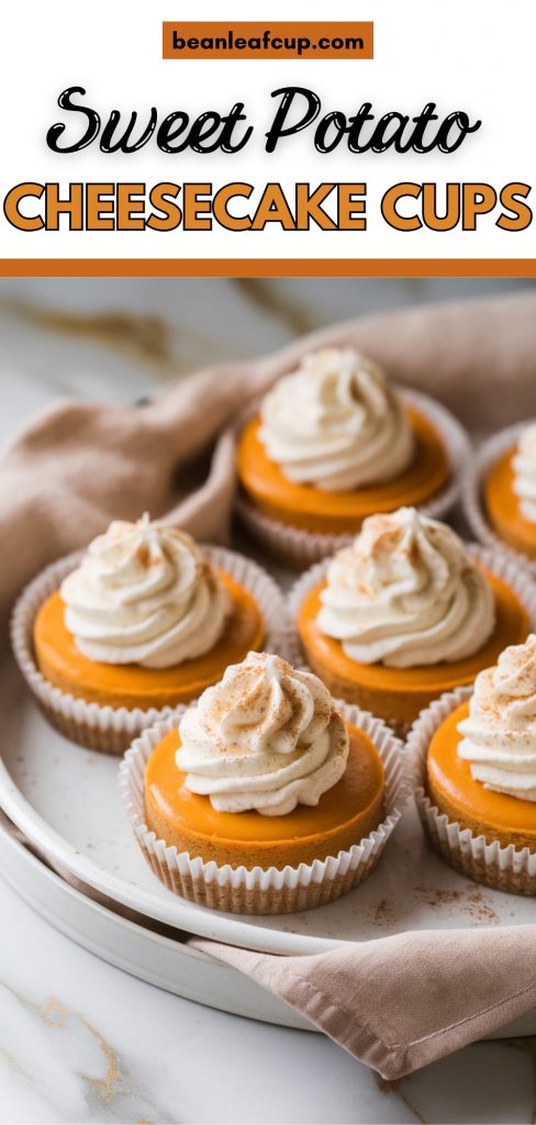 Sweet Potato Cheesecake Cups