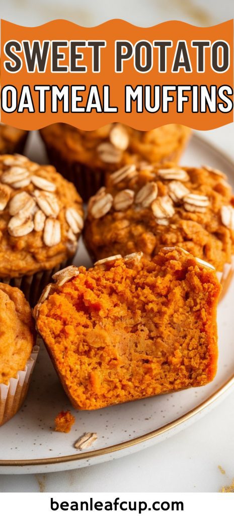 Sweet Potato Oatmeal Muffins