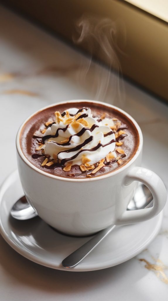 Hot Almond Joy Coffee