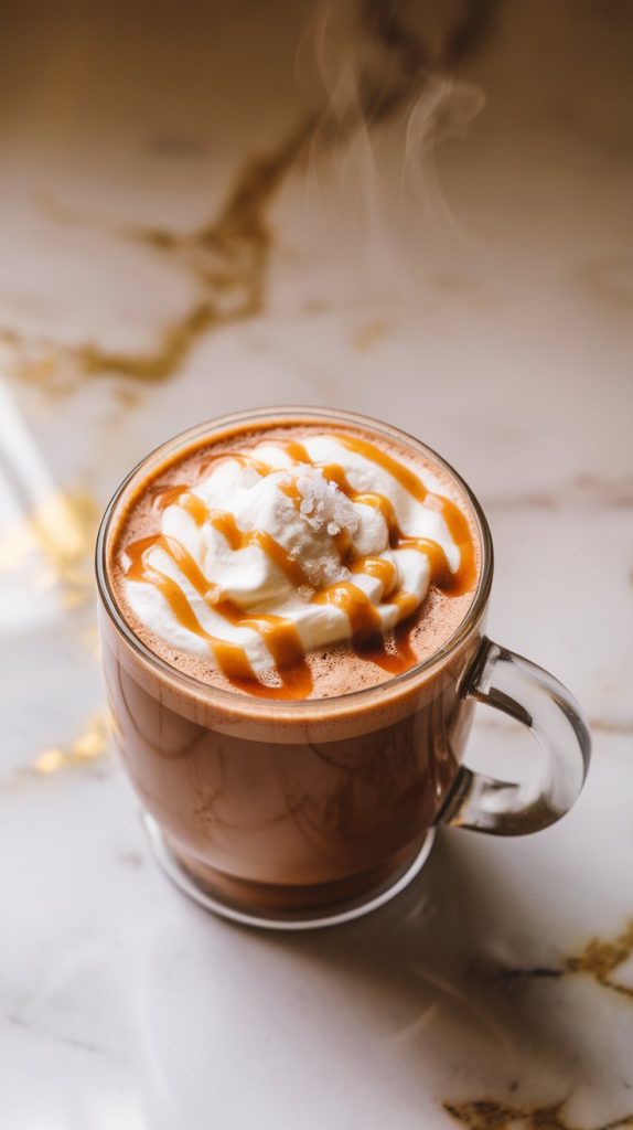 Hot Salted Caramel Mocha