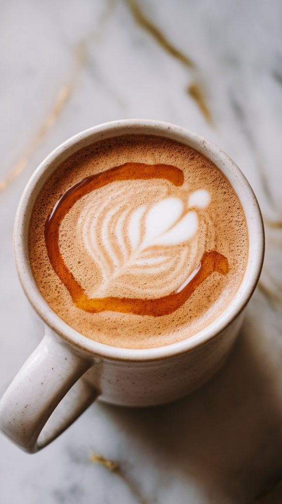 Hot Honey Oat Milk Latte