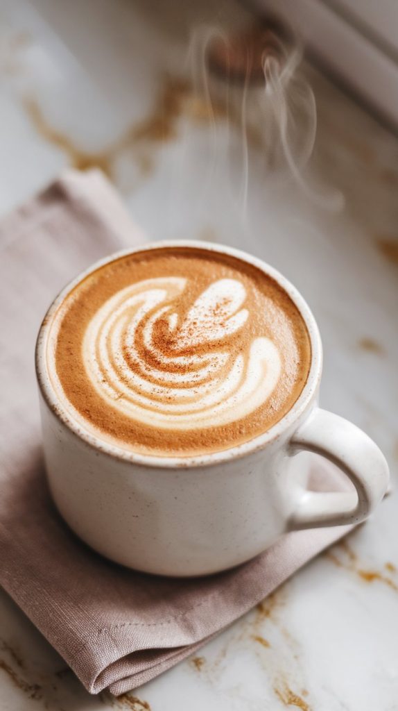 Hot Pumpkin Spice Latte