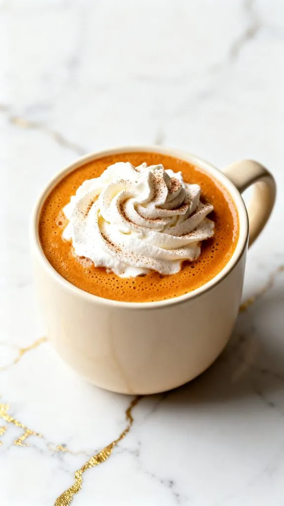 Hot Pumpkin Spice Latte
