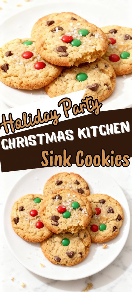 Christmas Kitchen Sink Cookies