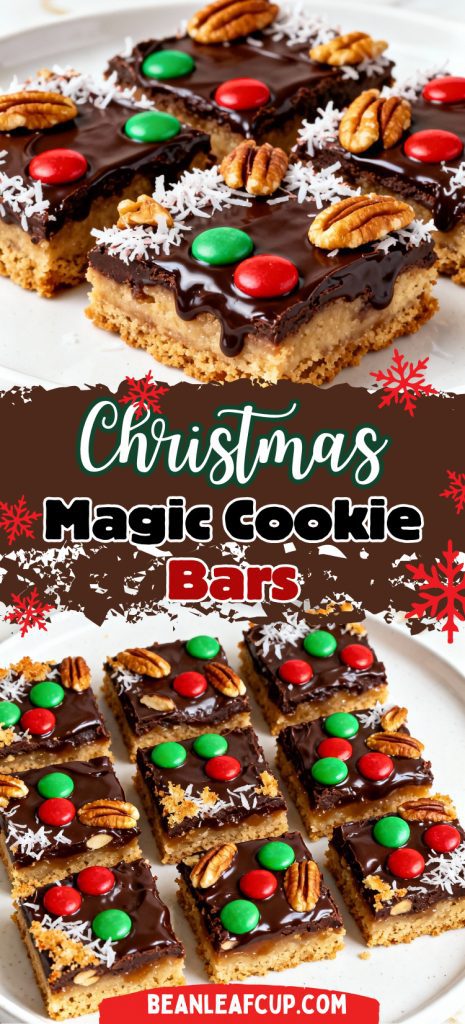 Christmas Magic Cookie Bars