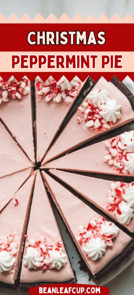 Christmas Peppermint Pie