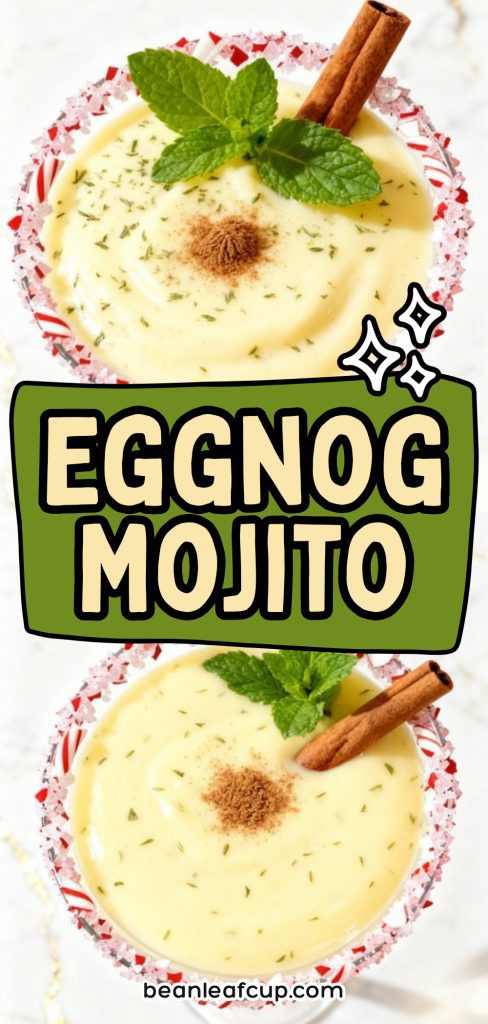 Eggnog Mojito