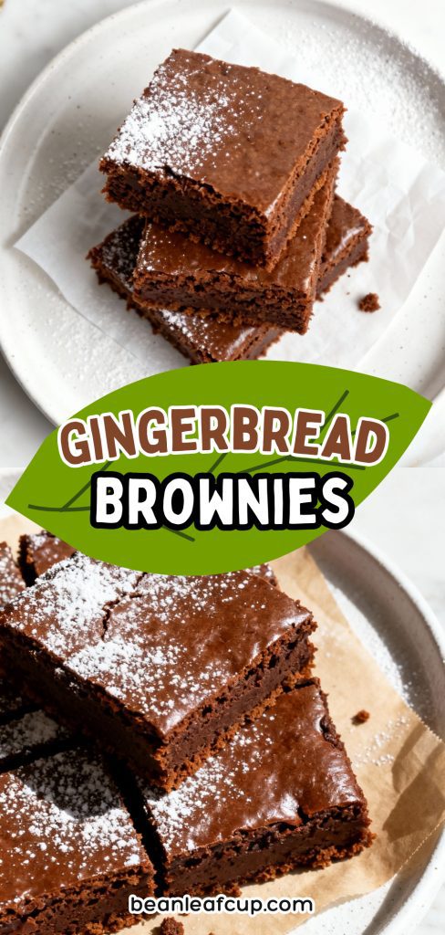 Gingerbread Brownies