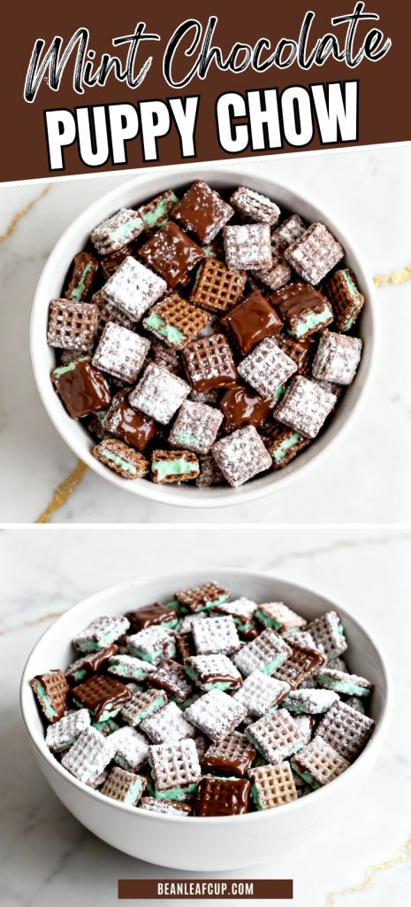 Mint Chocolate Puppy Chow